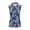 Patriotic Symbols Print, variant on HUIACONG Women's Golf Shirt with American Bald Eagle Pattern, Sleeveless Golf Shirt for Patriotic Ladies Outdoor Golf Games
