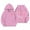 1#Pink, variant on Kiijoy Tween Girls Bow Print Hoodie Cute Pullover Hooded Sweatshirt, Sizes 11-12