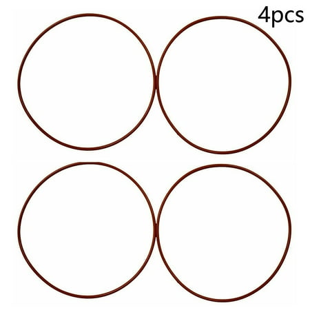 Niceminiwall 4 Pack Silicone Lidar O-for Ring for Replacement Belt Compatible with for Neato Botvac 65 70e 75 80 85 D75 D80 D85 for Vacuum