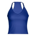 thumbnail image 3 of BVOFAR Womens Spaghetti Strap V Neck Ribbed Tank Tops 2025 Slim Fitted Soft Sleeveless Camisole Solid Color Basic Layering Shirts, 3 of 8