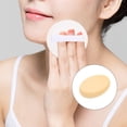 thumbnail image 2 of 6 piezas de maquillaje esponjas ovaladas esponjas faciales duales de uso de doble uso esponjas de maquillaje, 2 of 5