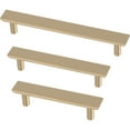 thumbnail image 3 of Franklin Brass P40844K-CZ Champagne Bronze 3" Simple Chamfered Cabinet Drawer Pull 5 Pack, 3 of 7