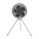 thumbnail image 5 of Outdoor Camping Fan 2000mAh Mini Outdoor Multifunctional Camping Tripod Fan for Traveling White, 5 of 5
