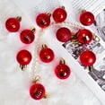 thumbnail image 3 of 36Pcs Christmas Balls Ornaments, 1.18" Shatterproof Plastic Balls for Xmas Trees, Party & Home Decor, Hanging Tree Ball Ornaments for Christmas with 5 Styles (Glossy/Matte/Prismatic/Glitter/Disco), 3 of 5