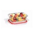 thumbnail image 2 of LocknLock - Set of 2 Airtight and Leakproof Glass Containers, 380mL Capacity, Red, 2 of 6