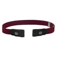 thumbnail image 2 of Belts for Women Men Buckle Belt Invisible No Buckle Stretch Waist Belt For Jean Pants,Dresses,No Bulge Wine, 2 of 5