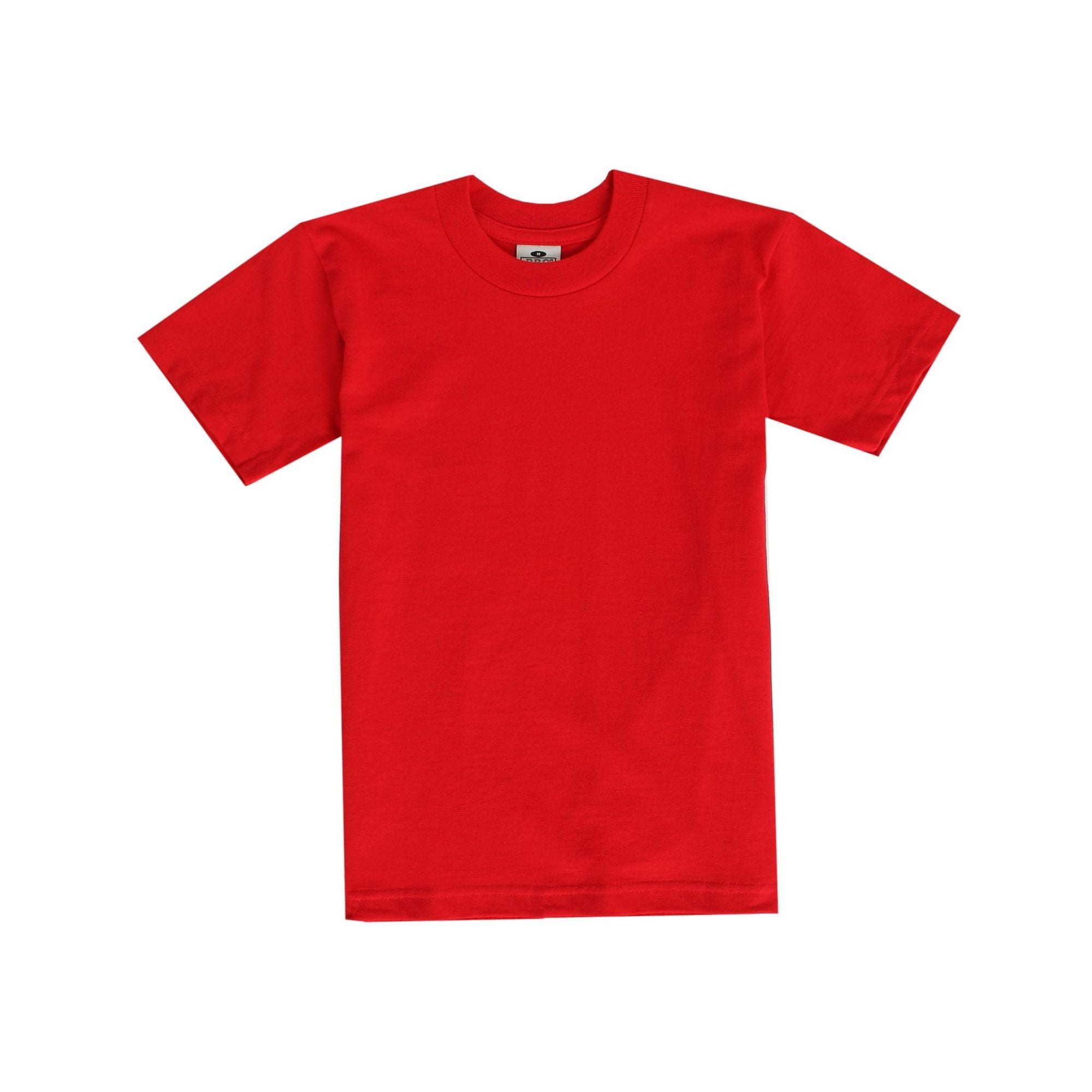 Red pro club t shirt Clearance