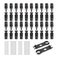 thumbnail image 1 of 20pairs Solar Panel Connectors, Male/Female 1000V Solar Panel Cable Connector IP67waterproof,2assembly Wrenches, 1 of 5