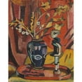 thumbnail image 3 of Helmuth Macke 15x18 Black Modern Framed Museum Art Print Titled - Still Life (1920), 3 of 5