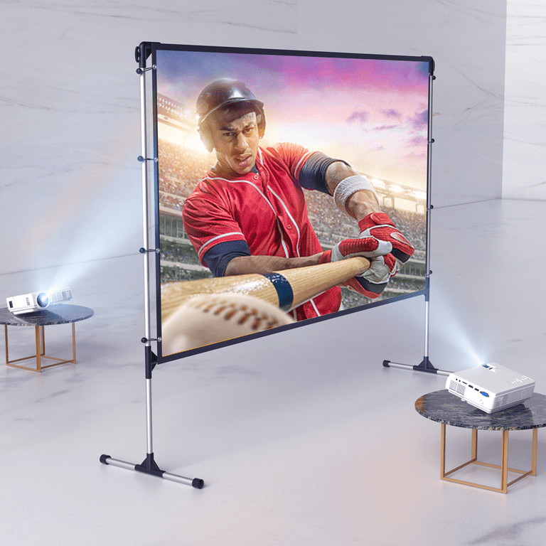 portable outdoor projector and screen