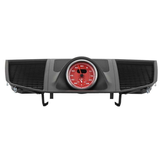 Panel de instrumentos para consola central de coche con juego de reloj 95B 858 189 C 5Q0 ABS de repuesto para Macan 2014-2020 reloj rojo brillante