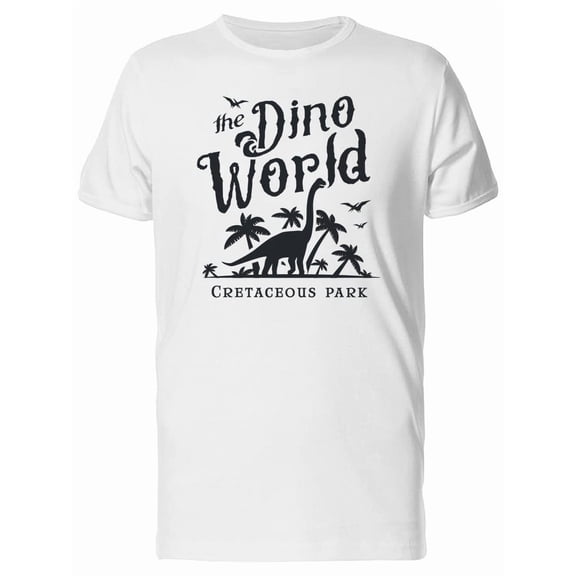 Createceous Park Dinosaur World Tee Men's -Image by Shutterstock