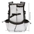 thumbnail image 2 of MKHSQHDG Clearance Outing Portable Backpack for Small to Medium Lightweight Backpack for Travel and Outdoor Adventures Big Backpack Backpack Fully Adjustable, 2 of 3
