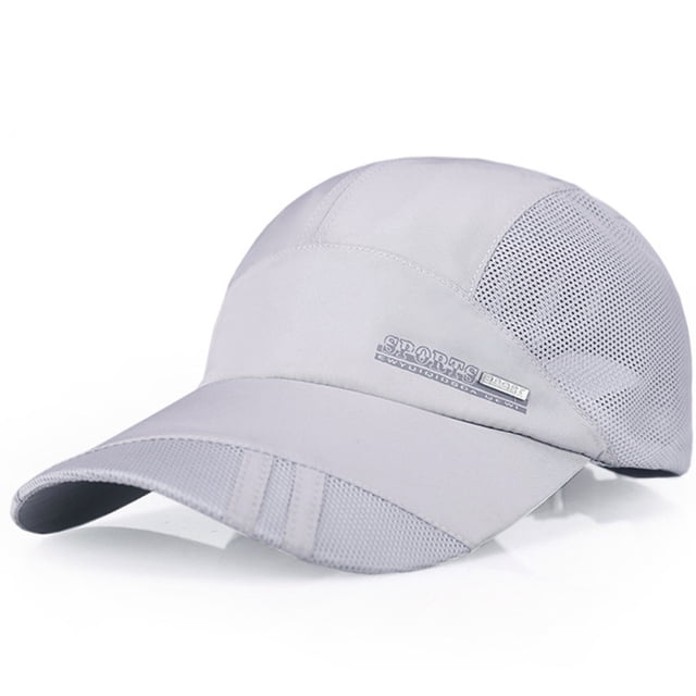 Adult Mesh Hat Quick-Dry Collapsible Sun Hat Outdoor Sunscreen Baseball Cap KH