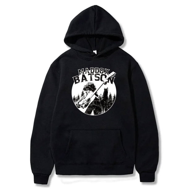 Maddox Batson Sudaderas vintage Road To Indio Tour Merch Cosplay Sudaderas con capucha de manga larga unisex,Black,XXXXL