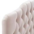 thumbnail image 4 of Modway Annabel Queen Diamond Tufted Performance Velvet Headboard in Pink, 4 of 7