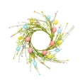 thumbnail image 2 of CxhicLuv Easter Egg Garland, 30cm Spring Wreath, Vibrant Easter Egg Door Hanging Decoration, Perfect for Easter Party & Home Decor, Adds Festive Charm to Spring Celebrations, 2 of 6