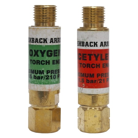 - Flashback Arrestor Set, Torch End