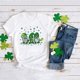 thumbnail image 2 of Gibobby Playeras Niñas Día de San Patricio Camisetas de manga corta con cuello redondo para niños y niñas, camisetas estampadas para niños （G， 10-11 Años), 2 of 5