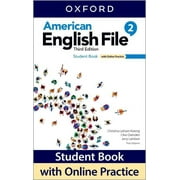American English File 3e Student Book 2 and Online Practice Pack, (Paperback)