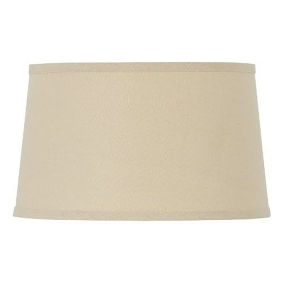 Cal Lighting, Drum Hardback Linen Shade