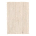 thumbnail image 3 of Unique Loom Braided Jute Collection Area Rug - Dhaka (4' 1" x 6' 1" Rectangle White), 3 of 7
