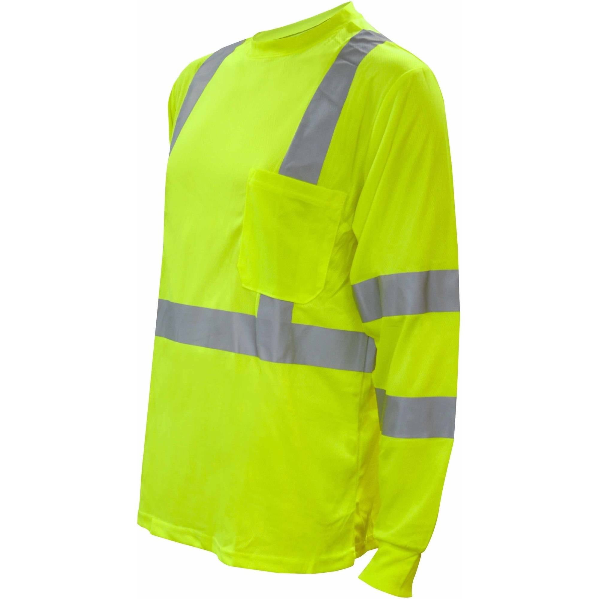 Hi-Vis Lime 3X-Large Cordova Safety Products V4313XL Cor-Brite Short Sleeve Shirt