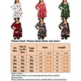 thumbnail image 3 of Fangasis Women Xmas Knee Length Dresses Long Sleeve Christmas Plus Size Dress Crew Neck Ladies Funny Casual Festival Element E XL, 3 of 3