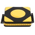 thumbnail image 2 of Bolsa de boxeo de pared de PU, almohadilla de lucha objetivo, bolsa de entrenamiento, Fitness en casa para Sanda Taekowndo, negro y amarillo, 2 of 5