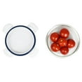 thumbnail image 3 of Michael Graves Design 21 oz High Borosilicate Glass Round Food Storage Container with Indigo Rubber Seal, 3 of 3