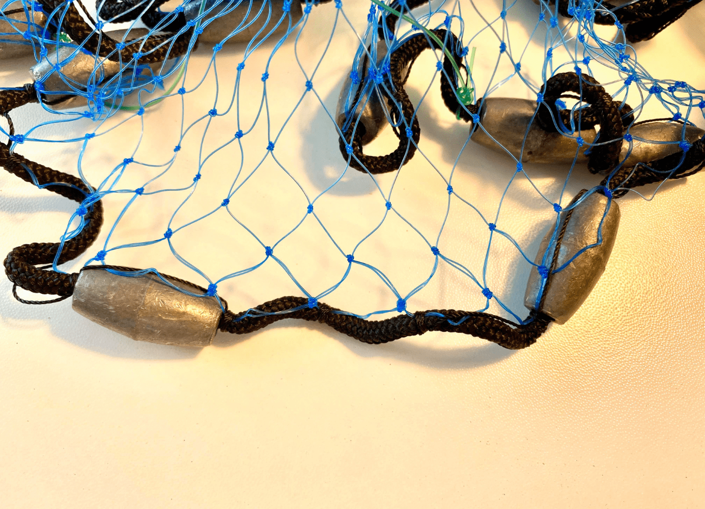 Fitec Super Spreader SS1000 Cast Net, 6 Ft. x 1/2 In. Mesh, Green Mono, 1 lb weight