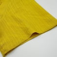 thumbnail image 6 of Men's Casual Button Up Shirt Polyester Blend | Short Sleeve Stand Collar With Breathable Fabric Beach Shirt | Sun Protection Vacation Tops Comfortable Daily | Zenithor,Yellow L, 6 of 9