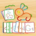 thumbnail image 4 of chock Wooden Creative Sticks And Rings Puzzle Intelligence Game Montessori Early Childhood Educational Toys For Kids Assembled Building Blocks DIY  Halloween  Christmas  and Thanksgiving, 4 of 5
