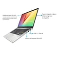 thumbnail image 4 of Laptop Asus Vivobook X413Ja Intel Core I3 Gen 10Th 4GB RAM 128GB Pcie SSD, 4 of 4
