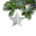 thumbnail image 3 of Christmas Hammered Metal Ornament Star - Set of 12, 3 of 3