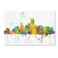 thumbnail image 2 of Trademark Fine Art Landscapes Canvas Art ' Jersey City New Jersey Skyline Mclr-1 ' by Marlene Watson, 2 of 4