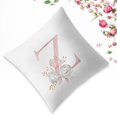 thumbnail image 4 of Alfabeto inglés carta Fundas De Almohada cintura Mantas de colchón hogar sofá coche decoración 45*45cm (z), 4 of 6