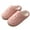 Pink, variant on Xfvqtps Womens Furry Slippers Soft Fleece Solid Color Memory Foam Thick Bottom Soft Sole Comfortable Non-Slip Warm Winter Home Slippers Green