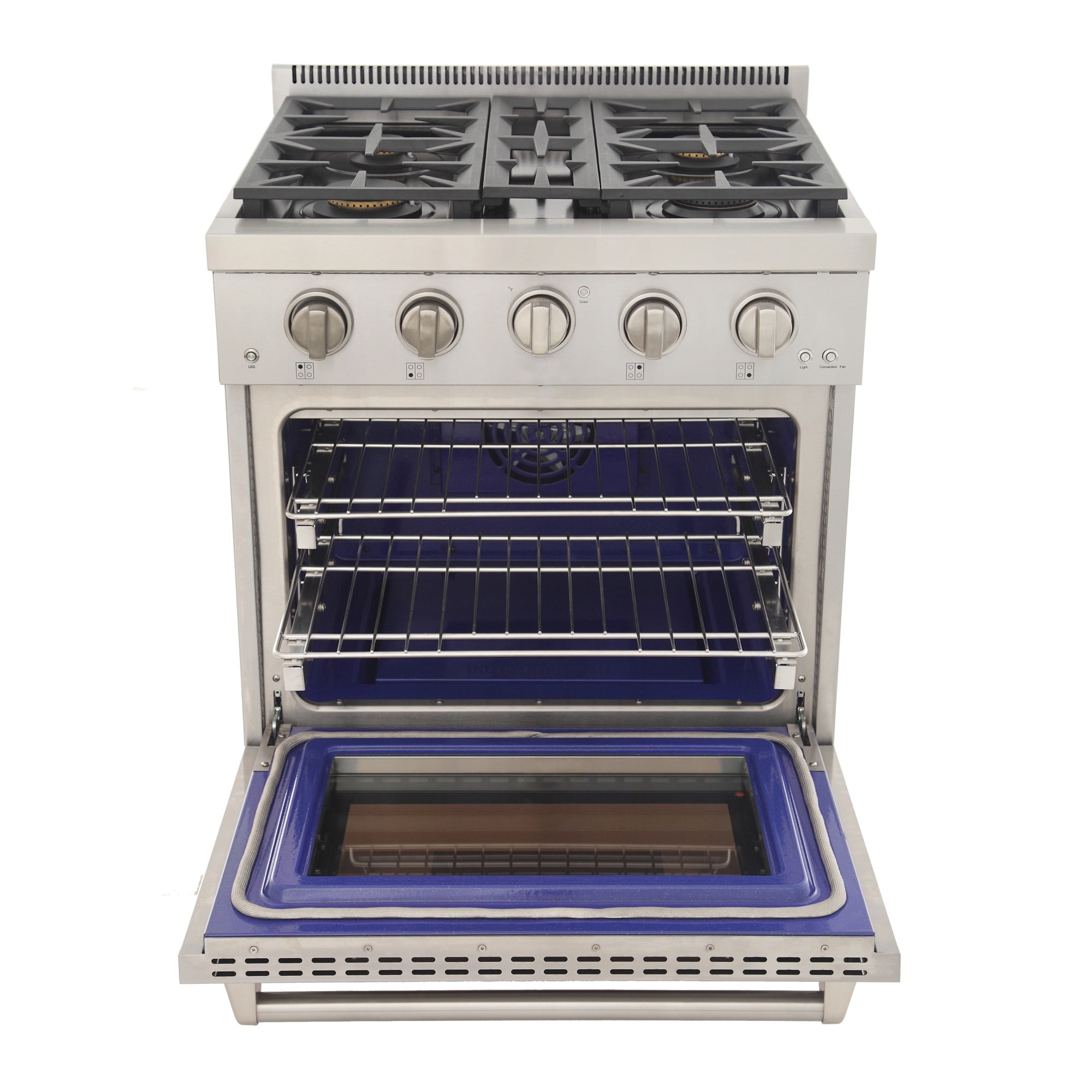 Professional 30-in Propane Gas Range in Stainless Steel with True Simmer Burners