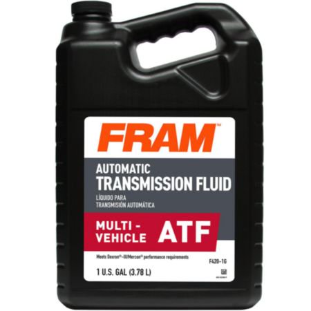 FRAM Transmission Fluid Dexron III / Mercon Multi-Vehicle Automatic Transmission Fluid 1 Gallon