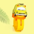 thumbnail image 2 of Reloj analógico para coche pequeño Zulema juguete hacia atrás amarillo, 2 of 5