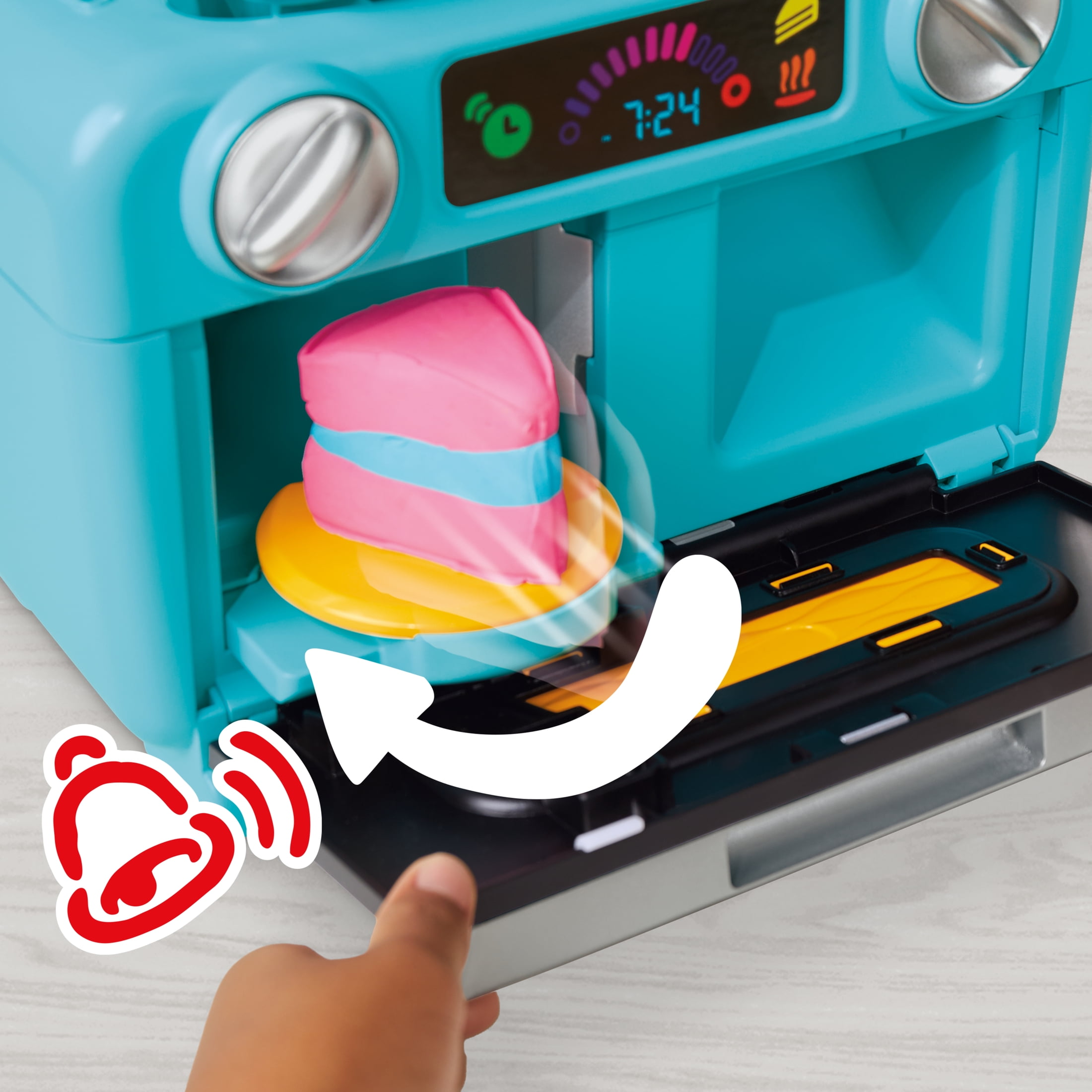 Play-Doh Super Slice Cake Play Kitchen Set, Arts & Crafts Toys for Kids, Ages 3 and up