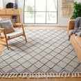 thumbnail image 2 of SAFAVIEH Vermont Weston Trellis Area Rug, Ivory/Black, 8' x 10', 2 of 8