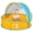 Yellow-blue, variant on Blue-yellow 3 In 1 Pop Up Ball Pit Tent Paddling Pool Indoor Outdoor Activity Toy