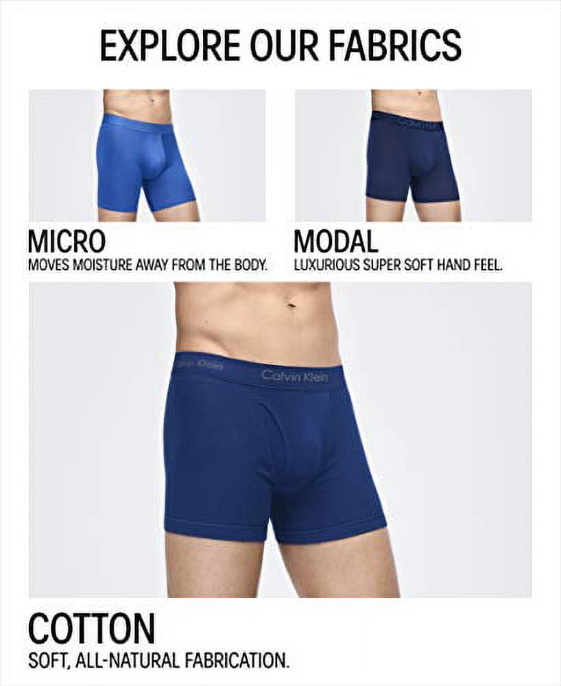 Calvin Klein Men's Cotton Classics Multipack Low Rise Hip Briefs, Black (4 Pack), Medium