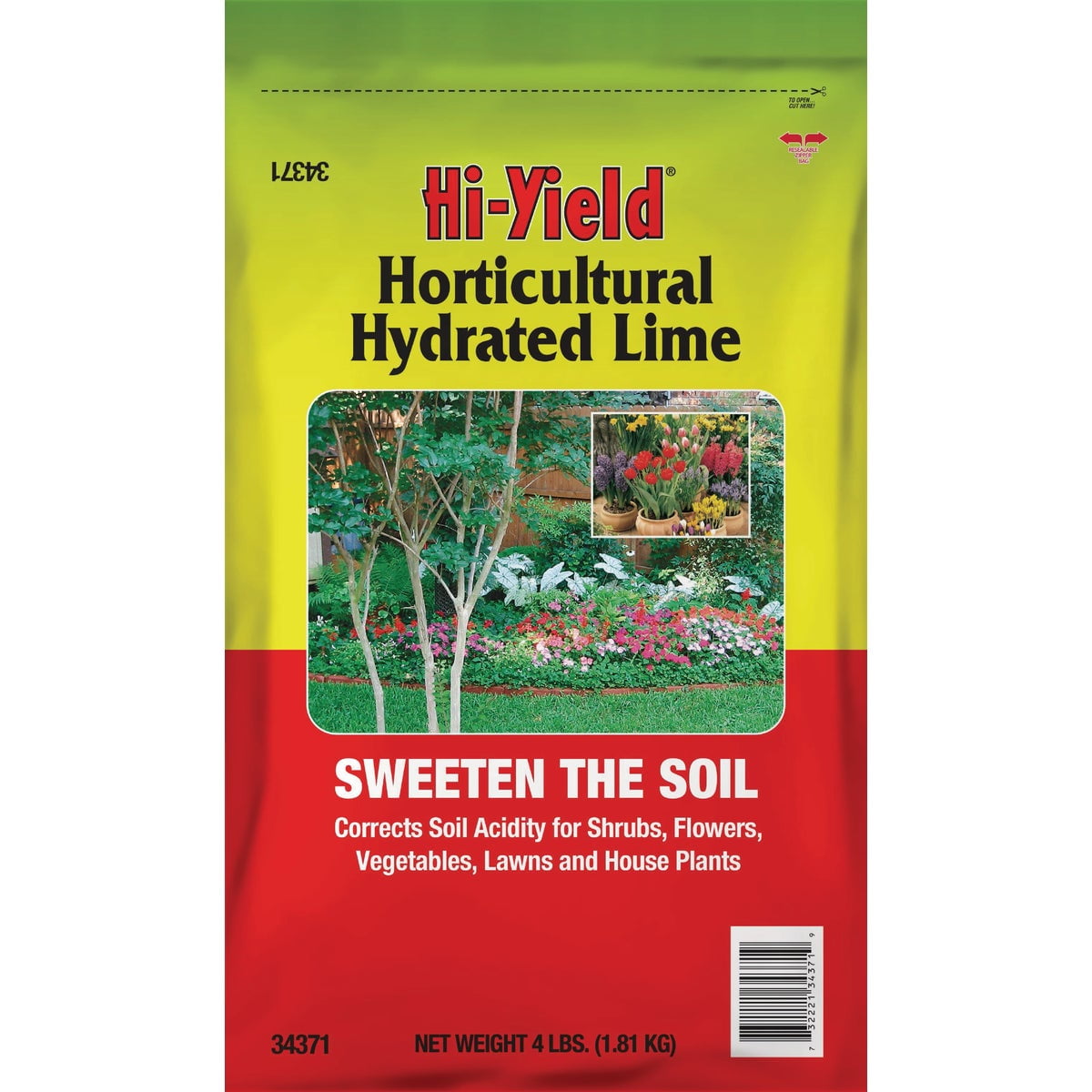 Voluntary Purchasing Group Fertilome 33371 Horticultural Hydrated Lime 5-Pound Pack of 3 — Residential Use Standard Application