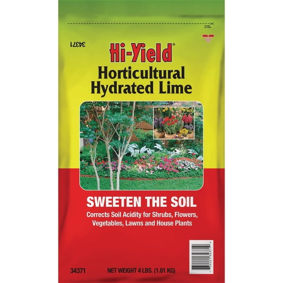 Voluntary Purchasing Group Fertilome Horticultural Hydrated Lime Fertilizer Lime - 4 Pack, 5-Pound
