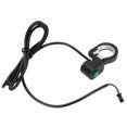 thumbnail image 1 of Domqga Scooter Horn Switch Button, Bike Horn Switch Button,Electric Bicycle Scooter Bike Horn Signal Switch Button Accessories For 22.5mm Handlebars, 1 of 11