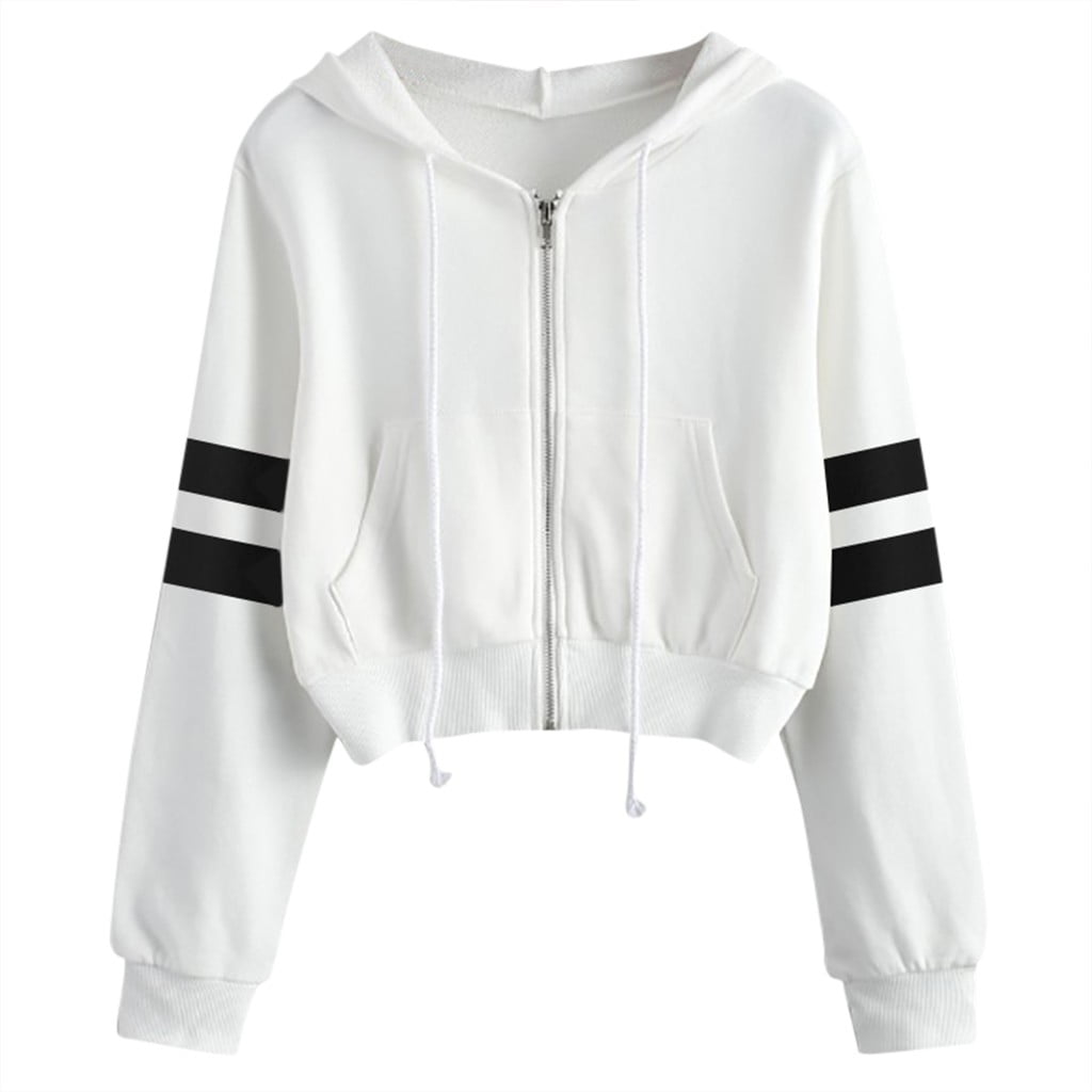 white hoodie womens walmart