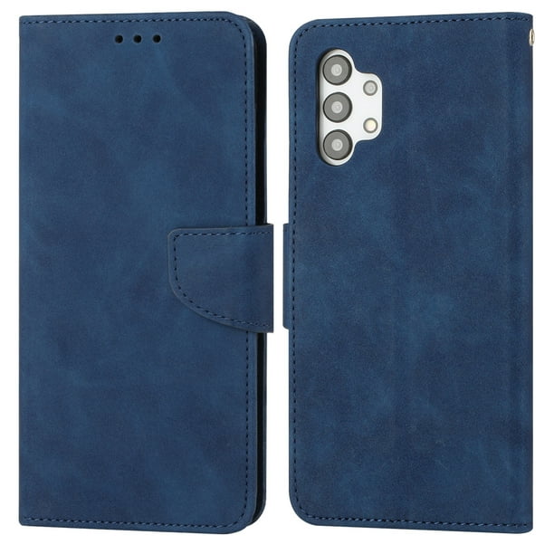 Decase Wallet Case For Samsung Galaxy A13 4G Leather Case With Card Slots Hand Strap Flip 